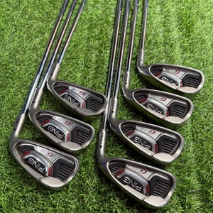 PING - G20 - IRON SET 4-9-Pw - Steel - CFS - Stiff Flex - RH