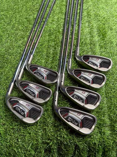 PING - G20 - IRON SET 4-9-Pw - Steel - CFS - Stiff Flex - RH