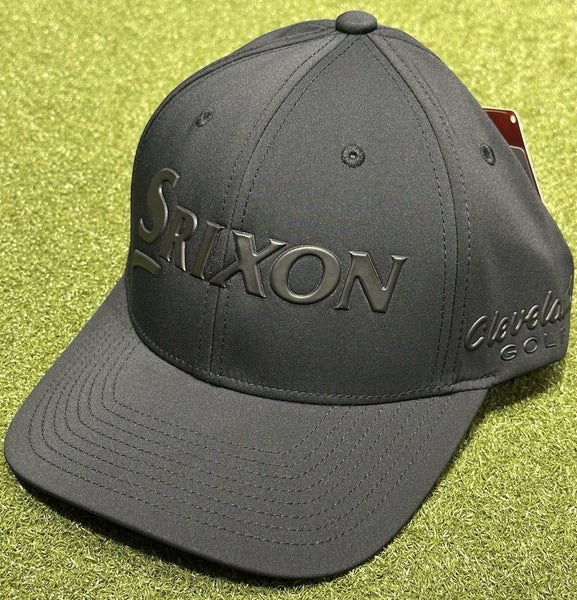 Srixon Limited Edition Blackout Collection Snapback Golf Hat Cap Color: Black