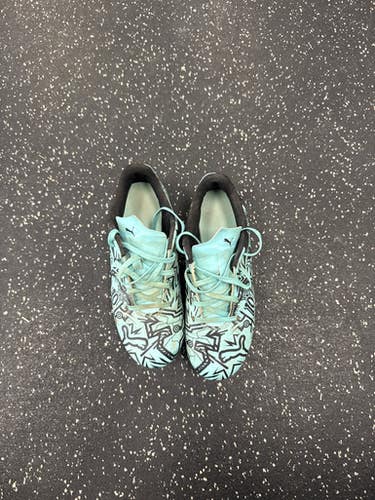 Used Puma Soccer Cleats Teal Junior 03 11849-S000036441