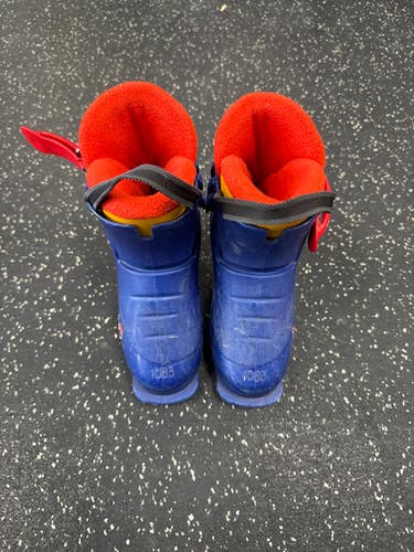 Used Salomon T1 Boys DH Ski Boot Navy Blue 190 MP - Y12 11849-S000036442