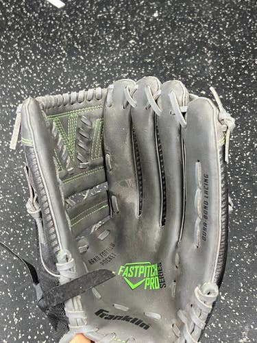 Used Franklin FASTPITCH PRO SERIES BB/SB Glove RH Throw Grey 13" 11849-S000036434