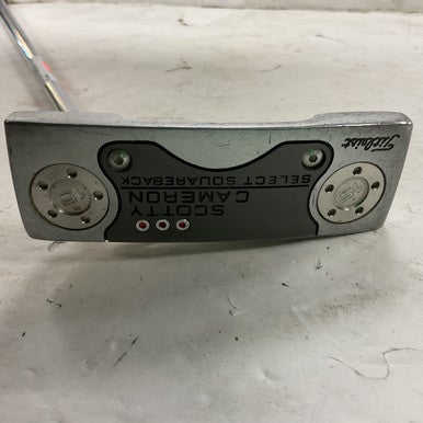 Used Titleist SCOTTY CAMERON SELECT SQUAREBACK Mens Putter RH 34" 11855-S000198857