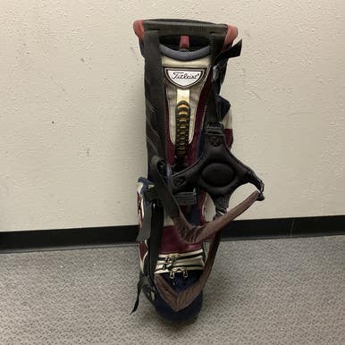 Used Titleist Mens Stand Bag White And Maroon 11855-S000198853