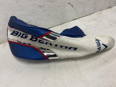 Used Callaway BIG BERTHA DRIVER HEADCOVER White/Royal/Red 11855-S000198846