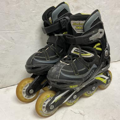 Used Bladerunner PHASER ADJ 1-4 Junior Rec Fitness Skates Black Adjustable 11855-S000198838