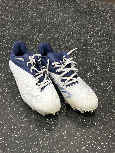 Used Under Armour Adult FB Cleats Navy Blue Senior 11 11849-S000036402