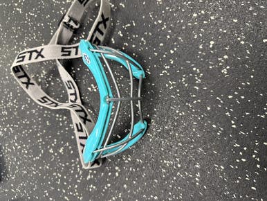 Used STX Z SEE Lacrosse Facial Protect Teal Youth 11849-S000035377