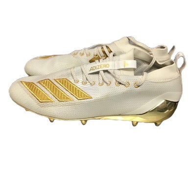 Used Adidas EE7283 Adult FB Cleats White Senior 12.5 11730-S000069412