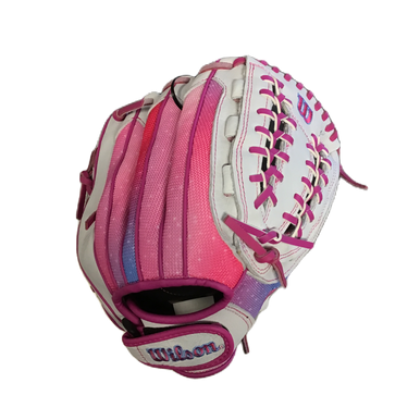 Wilson The Flash Fastpitch Softball Glove White RH Throw 12" 11730-S000069430