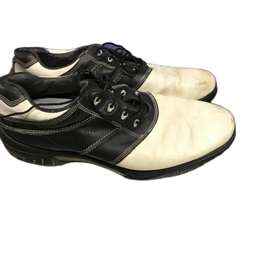 Used  Footjoy  Contour Series Men's Golf Shoes White Senior 10.5 11730-S000069440