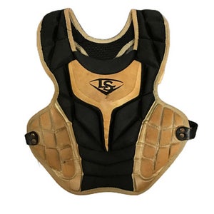 Used Louisville Slugger Series 5 Catcher's Chest Protector Black Youth 11730-S000069472