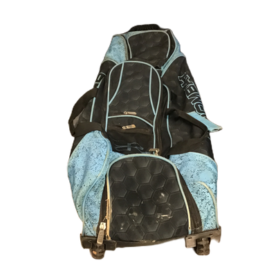 Used BoomBah Spartan Rolling Bat Bag  Royal Blue 11730-S000069470