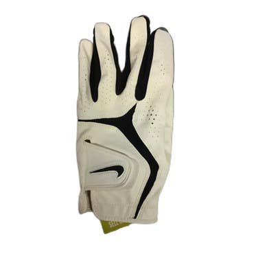 Used Nike Dura Feel X Golf Glove White LG 11730-S000069493