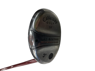 Used Callaway BIG BERTHA HEAVENWOOD Mens Hybrid Club RH 3 Hybrid 11613-S000176152