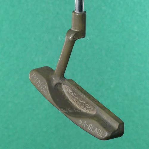 Ping A-Blade Manganese Bronze Plumbers-Neck 35" Putter Golf Club Karsten
