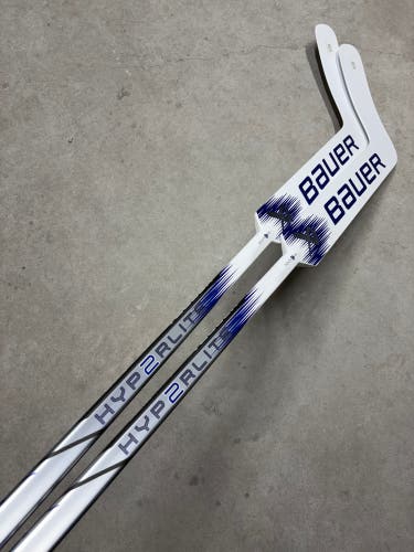 2 PACK Left Hand 24” Bauer Hyperlite2 Goalie Stick (New) JOSEPH WOLL