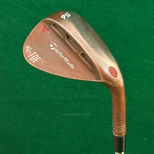 TaylorMade Milled Grind Hi-Toe Copper 56-10 56 Sand Wedge DG Steel Wedge Flex