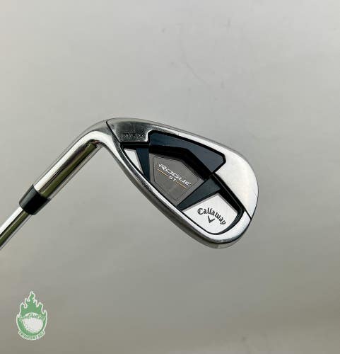 Left Handed Callaway Rogue ST Max Pitching Wedge 105g Stiff Steel Golf Club