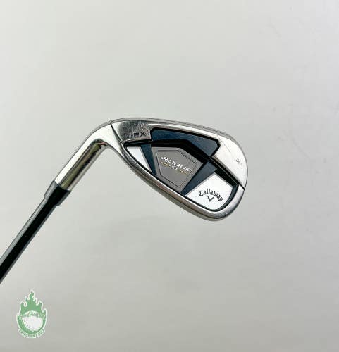 Used Left Handed Callaway Rogue ST Max 8 Iron 75g Stiff Graphite Golf Club