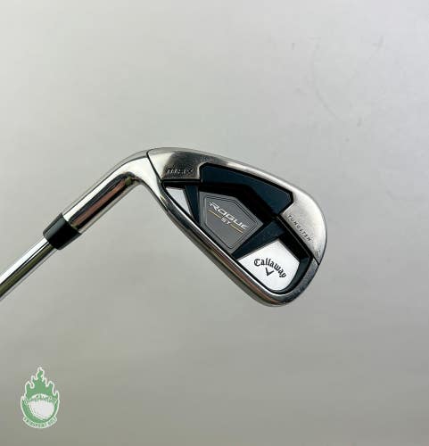 Used Left Handed Callaway Rogue ST Max 5 Iron 95g Stiff Steel Golf Club