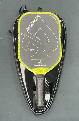 ProKennex Black Ace XF 14 Pickleball Paddle Broken Seal But Never Used.