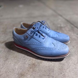 Unisex Size M 7.0 (W 8.0) Footjoy Traditions Golf Shoes (Used)