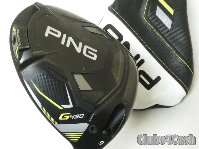PING G430 LST Driver 9 TOUR 2.0 Black 75 X-Flex +Cover ... CLEAN