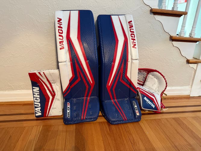 33" Vaughn SLR3 Pro Carbon Pads with V10 Pro Carbon Gloves (Used)