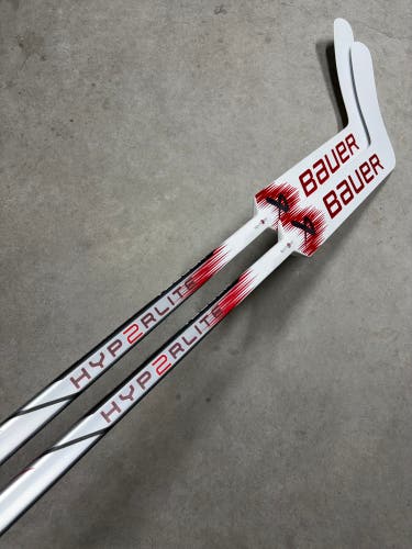 2 PACK Left Hand 24” Bauer Hyperlite2 Goalie Stick (New) LINUS ULLMARK
