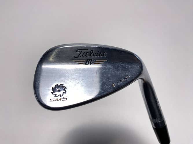 Titleist Vokey SM5 Tour Chrome Gap Wedge GW 50* 8 Bounce F-Grind RH