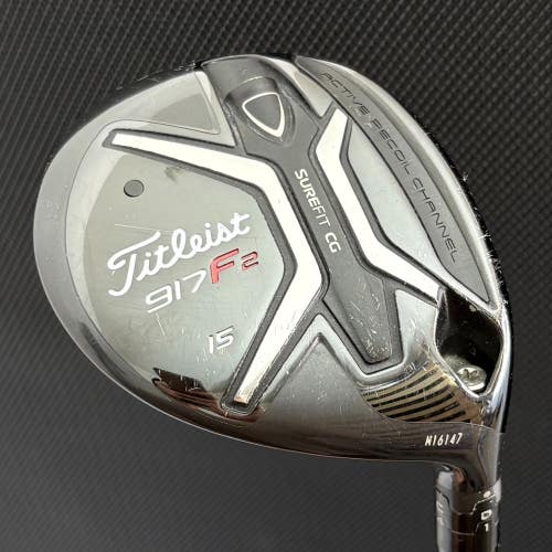 TITLEIST 917 F2 3 WOOD (15 DEGREE)
