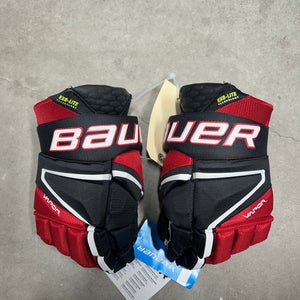12” Bauer Vapor Hyperlite Gloves NCAA (New)