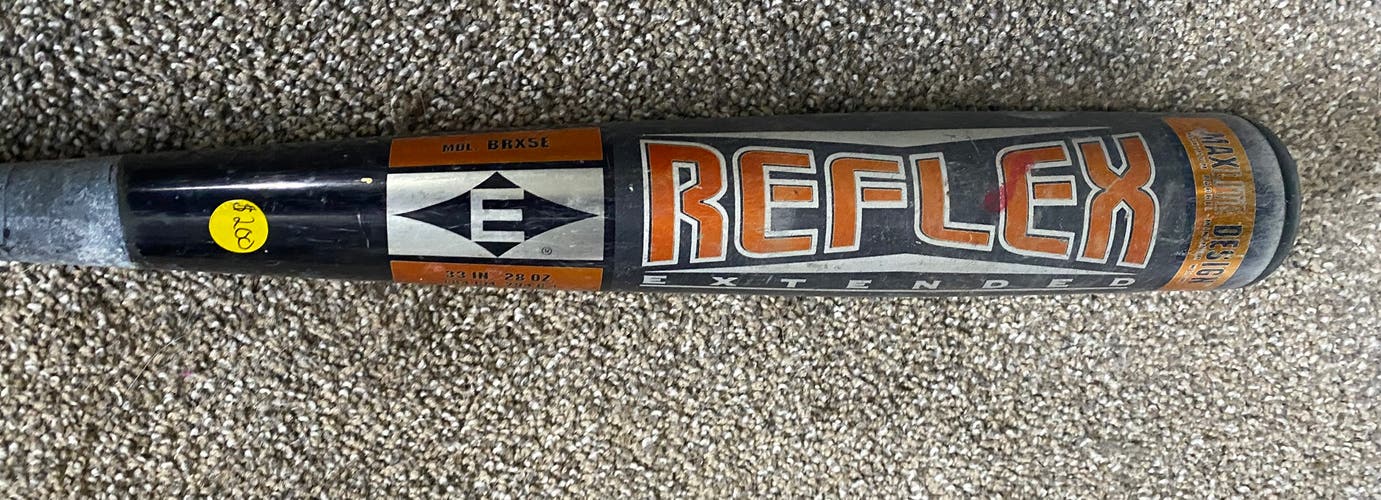 1997 Easton Reflex Extended 33/28 C405 Model BRX5EX Ridiculous Baseball Bat