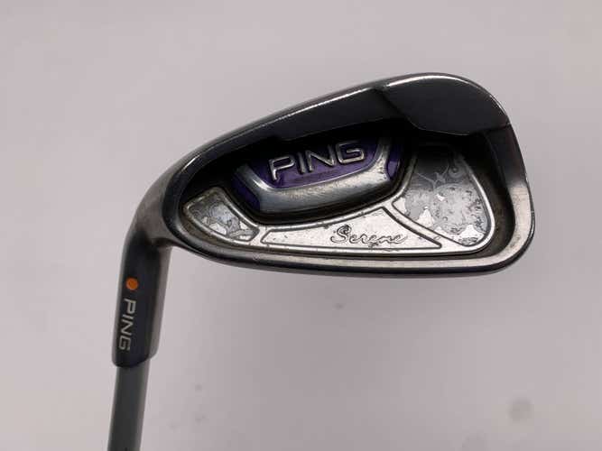 Ping Serene Single 8 Iron Orange Dot 2* Flat ULT 210 Ladies Graphite Womens LH
