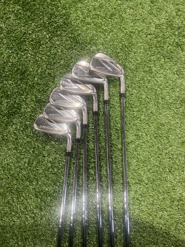2022 TaylorMade Stealth Right Handed Iron Set Stiff Flex Steel Shaft (Used)