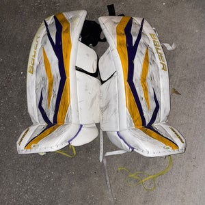 33 +1.5" Senior Bauer Supreme TotalOne Goalie Leg Pads (Used)