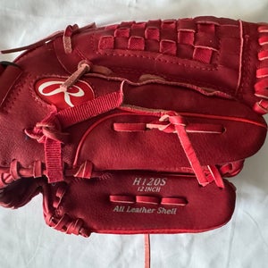 Rawlings Highlight Series RH Baseball Glove 12" H120S (Used)