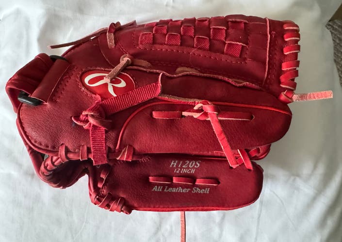 Rawlings Highlight Series RH Baseball Glove 12" H120S (Used)