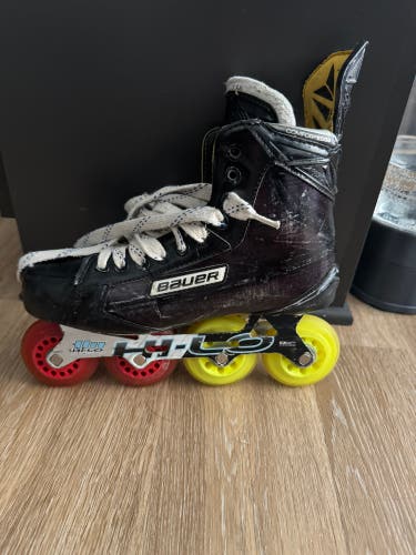 Bauer Inline Skates Wide Width Size 9 (Used)