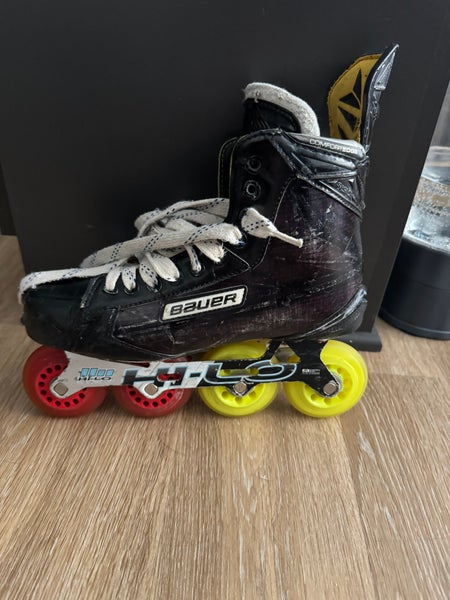 Bauer Inline Skates Wide Width Size 9 (Used)