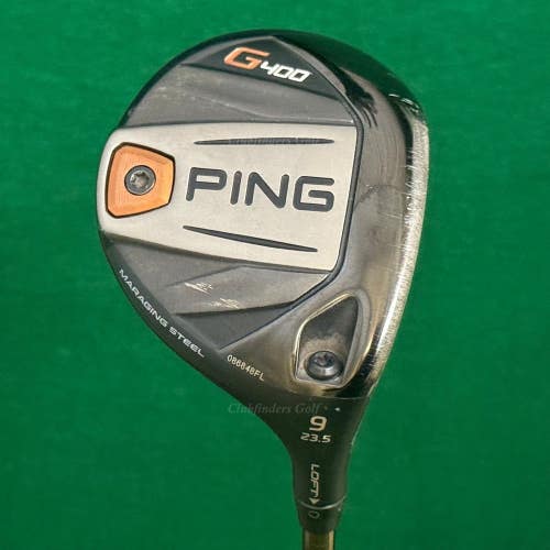 RARE! Ping G400 23.5 Fairway Wood 9 Ping Alta CB 65 Graphite Seniors w/ HC
