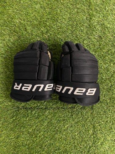 Black Bauer Vapor Pro Team Gloves 12" (Used)