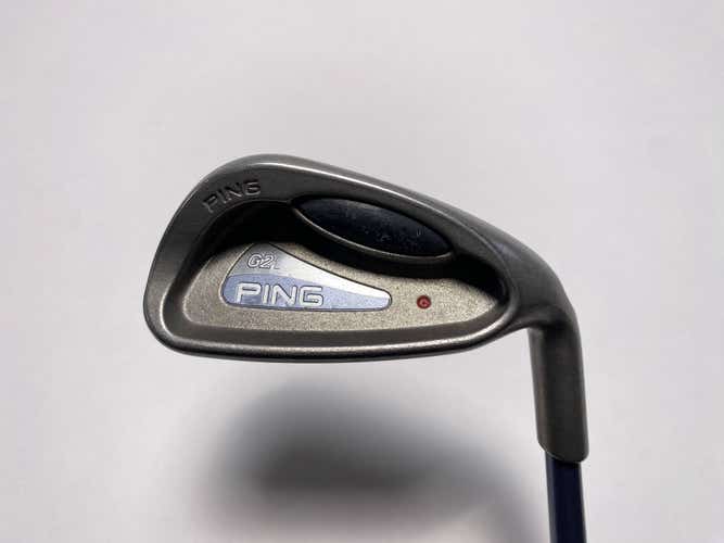 Ping G2 Single 9 Iron Red Dot 1* Flat TFC 100 Ladies Graphite Womens RH