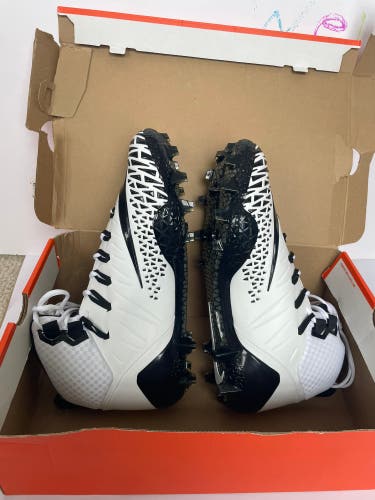 Men's Size M 14.0 (W 15.0) Nike force savage pro High Top Molded Cleats (New)