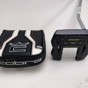 Cobra KING 3D Print Supernova Black Putter 34" Mens RH HC