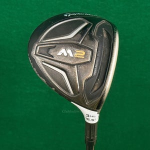 TaylorMade M2 2016 16.5 Fairway Wood 3HL Factory REAX 55 Graphite Seniors