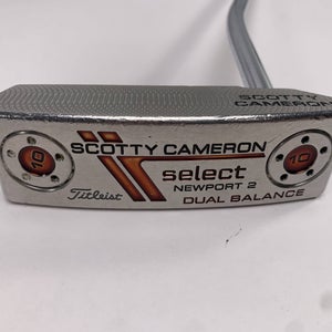 Scotty Cameron Select Newport 2 Dual Balance Putter 35" SuperStroke 17" RH HC