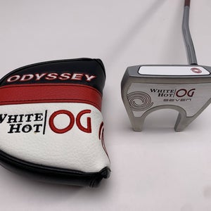 Odyssey White Hot OG Seven DB Putter 34" Stroke Lab Mens RH HC NEW