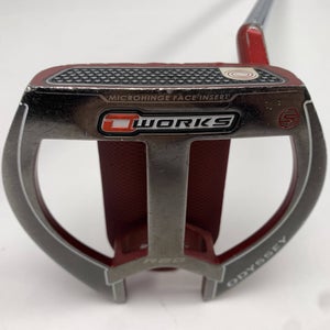 Odyssey O-Works Red 2-Ball Fang Putter 33" SuperStroke Tour 2.0 Mens RH